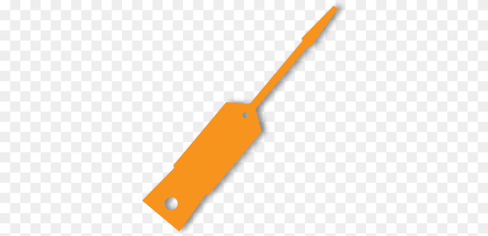 Orange Arrow Id Tags 1000pack 146 Masonry Tool, Firearm, Gun, Rifle, Weapon Free Png Download