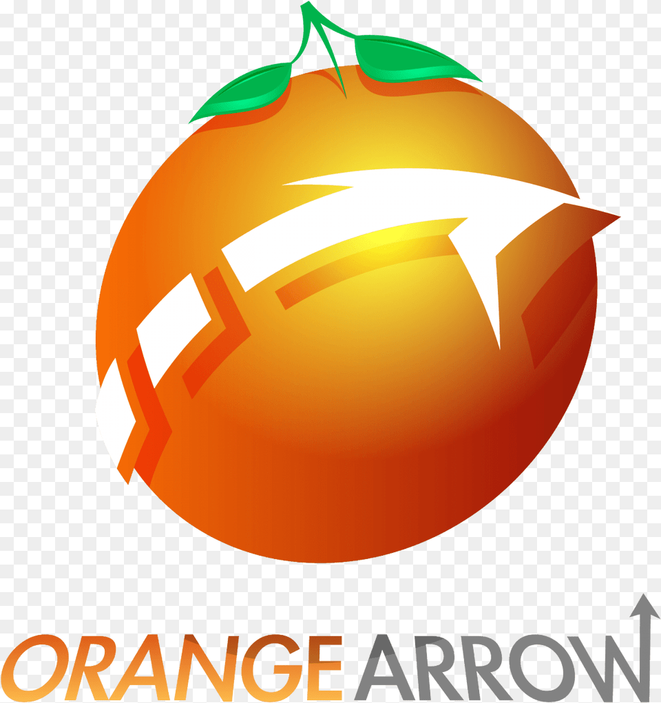 Orange Arrow Illustration, Advertisement, Poster, Logo, Produce Png