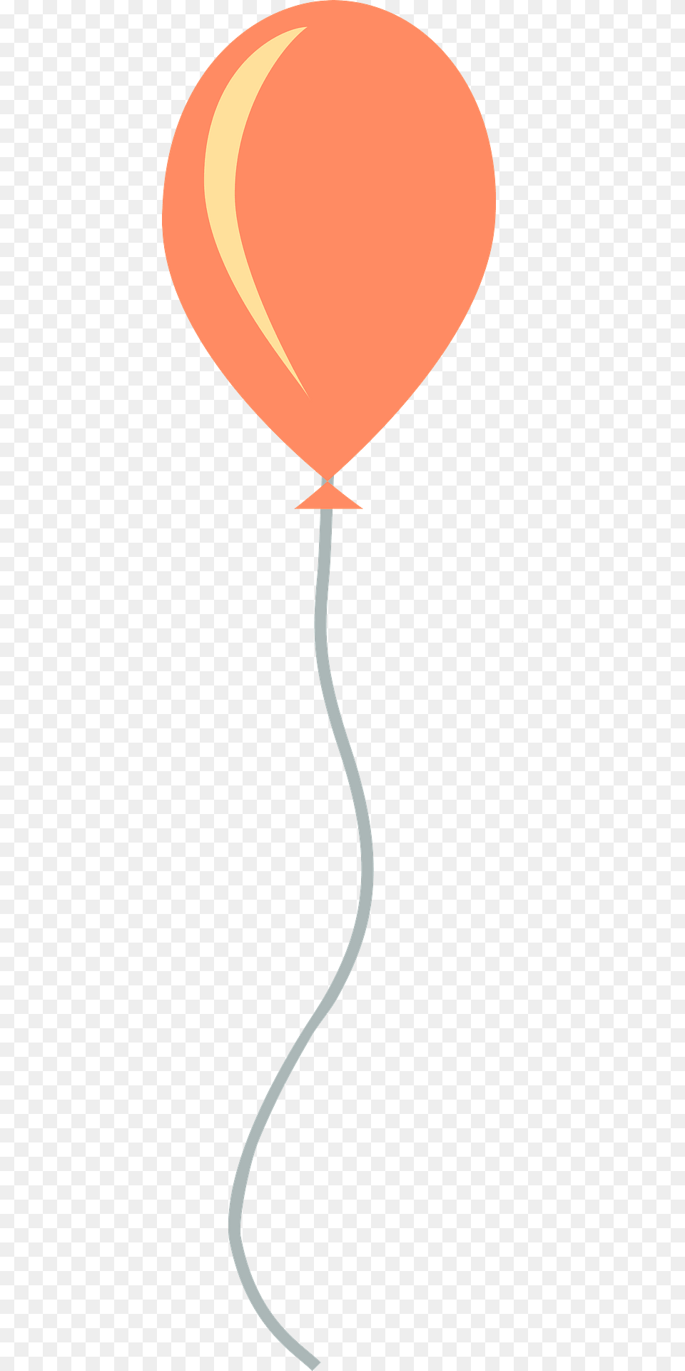 Orange Balloon Clipart Png