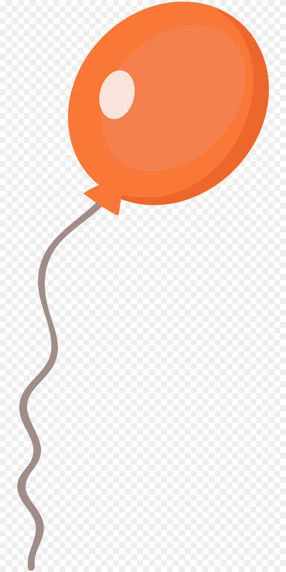Orange Balloon Clipart Png Image
