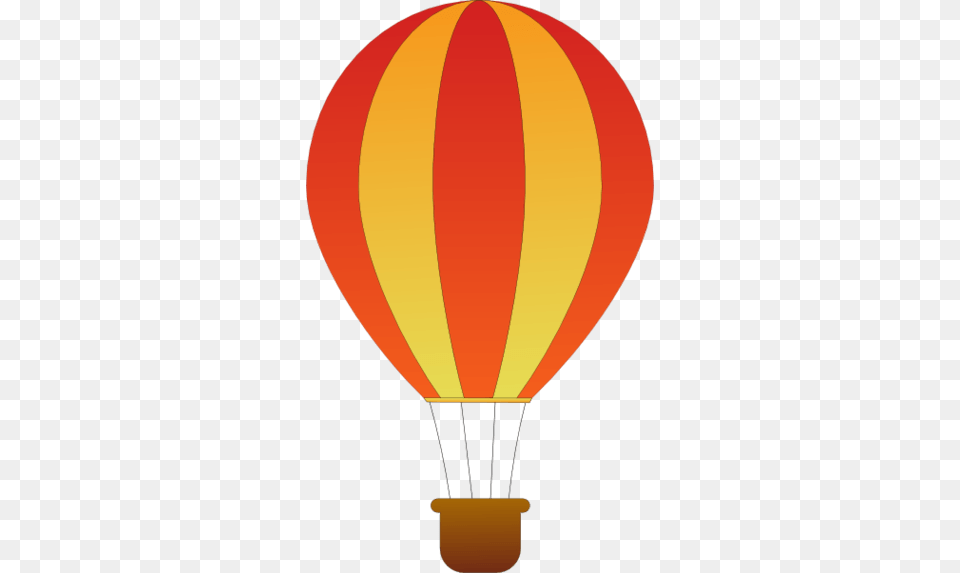 Orange Balloon Cliparts, Aircraft, Hot Air Balloon, Transportation, Vehicle Free Png