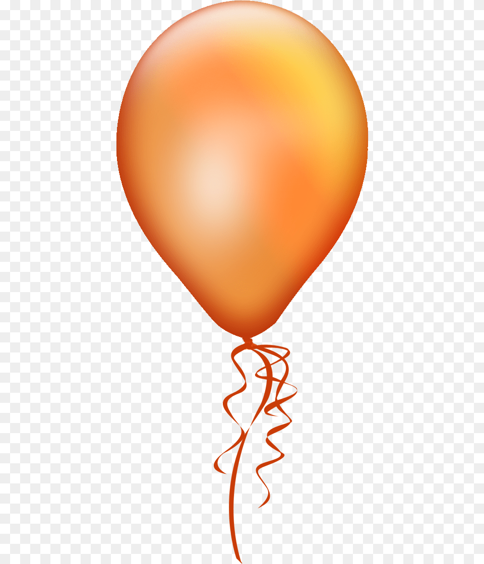 Orange Balloon No Background Free Transparent Png