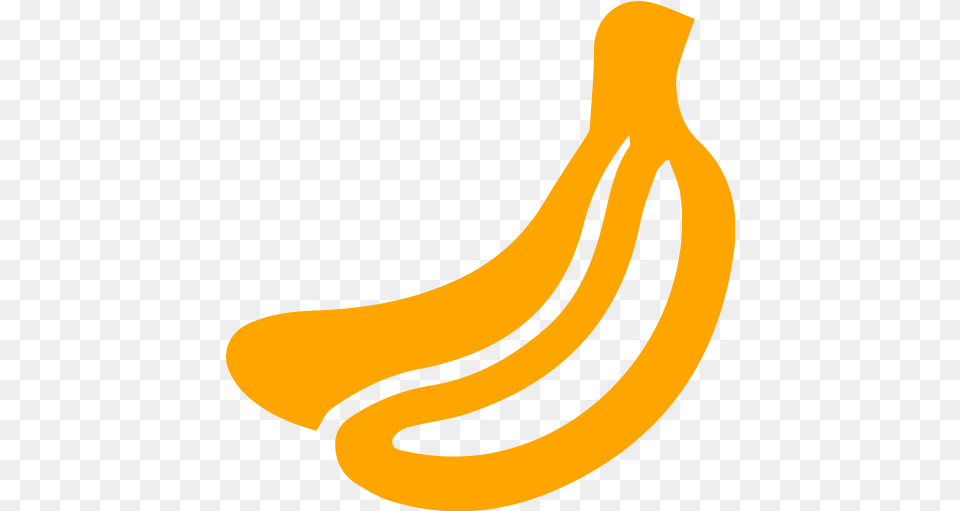 Orange Banana Icon Orange Fruit Icons Banana Logo, Food, Plant, Produce Free Transparent Png