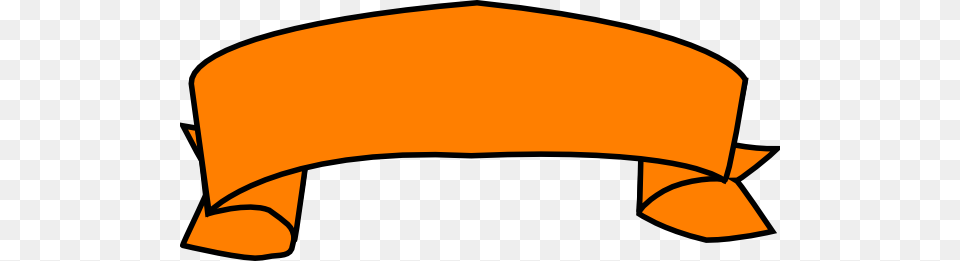 Orange Banner Clip Art At Clker Cintas, Clothing, Hat, Text, Hot Tub Free Png Download