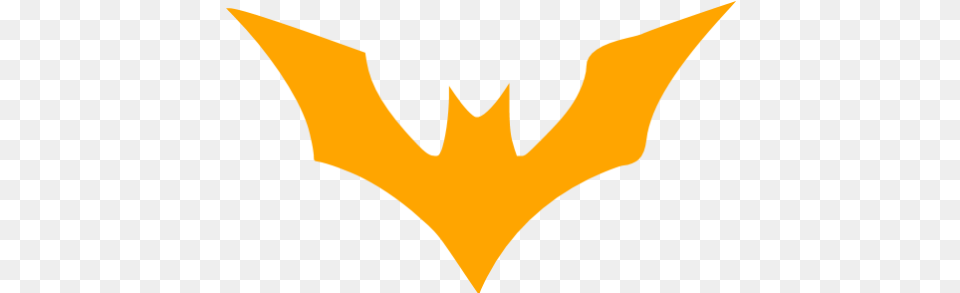 Orange Batman 15 Icon Batman Beyond Logo, Symbol, Leaf, Plant, Batman Logo Free Png Download