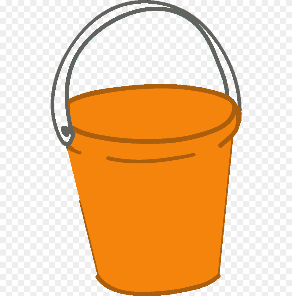 Orange Beach Bucket Clipart Transparent Bucket Clipart Free Png