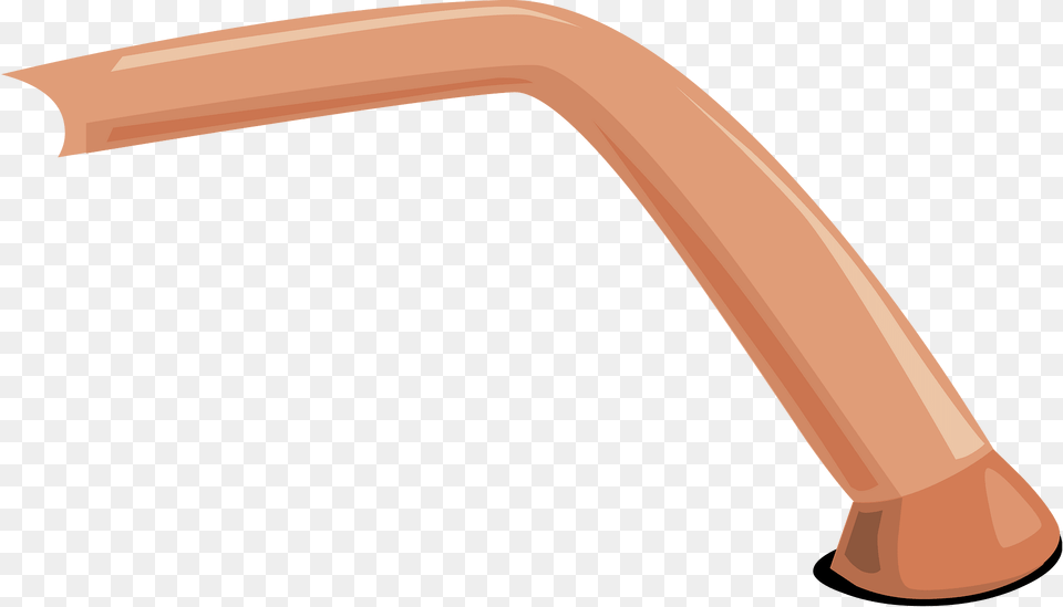 Orange Bent Pipe Clipart, Handle Free Png Download