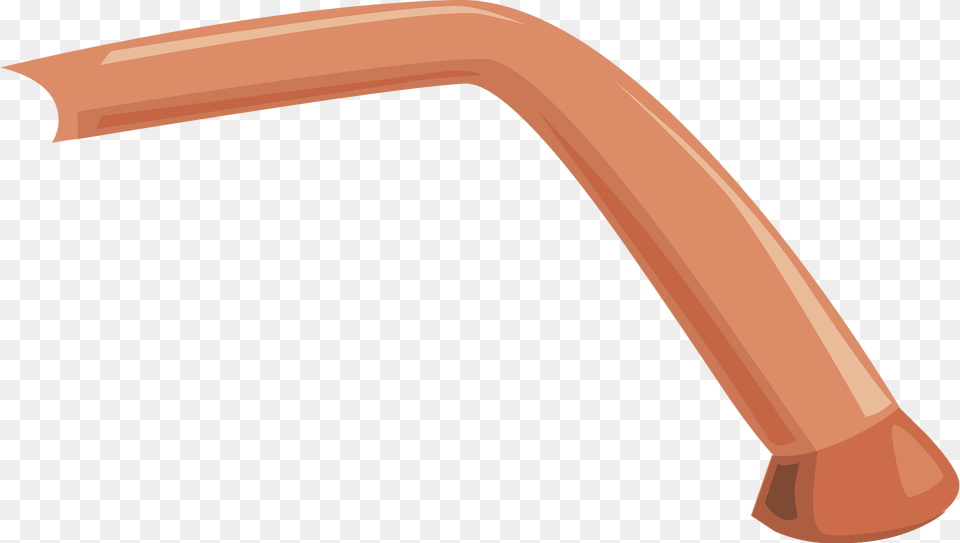 Orange Bent Pipe Clipart, Handle, Hose Png Image