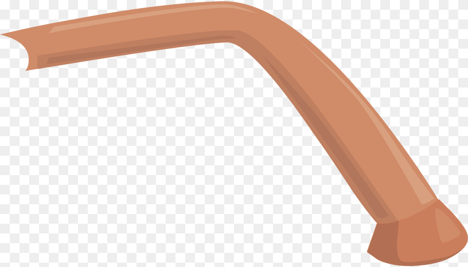 Orange Bent Pipe Clipart, Handle, Blackboard Free Png