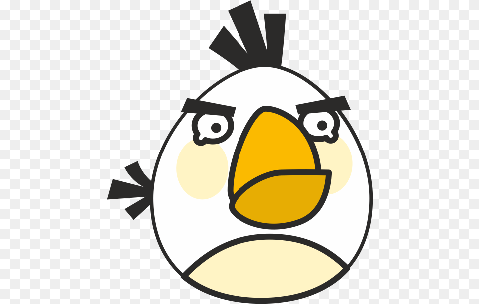 Orange Bird Angry Birds White Bird Angry Bird, Egg, Food, Animal Free Transparent Png