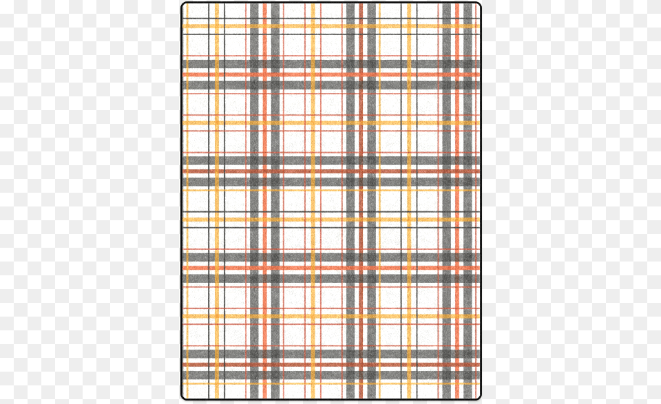 Orange Black White Blanket 50 X60 Plaid, Tartan, Home Decor, Blackboard Free Png