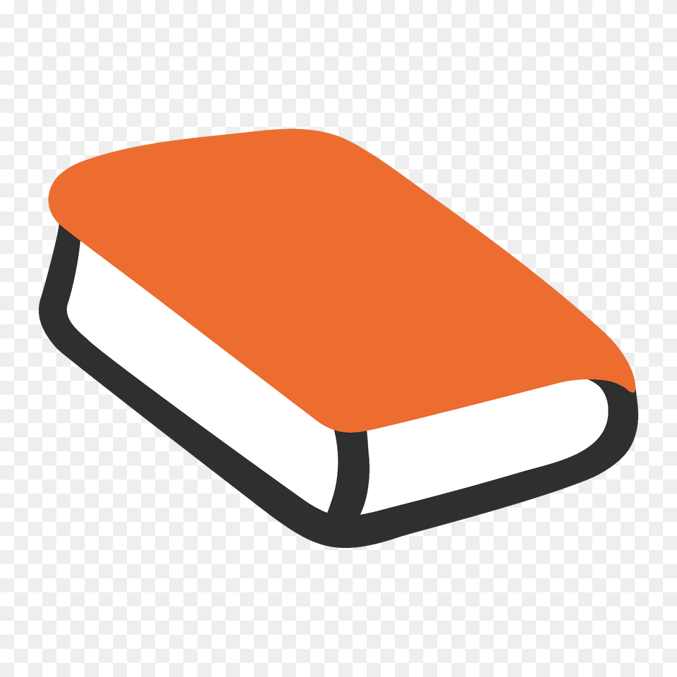 Orange Book Emoji Clipart, Publication Free Png