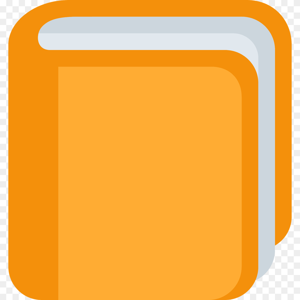 Orange Book Emoji Clipart, Food, Meal, Lunch Free Png Download