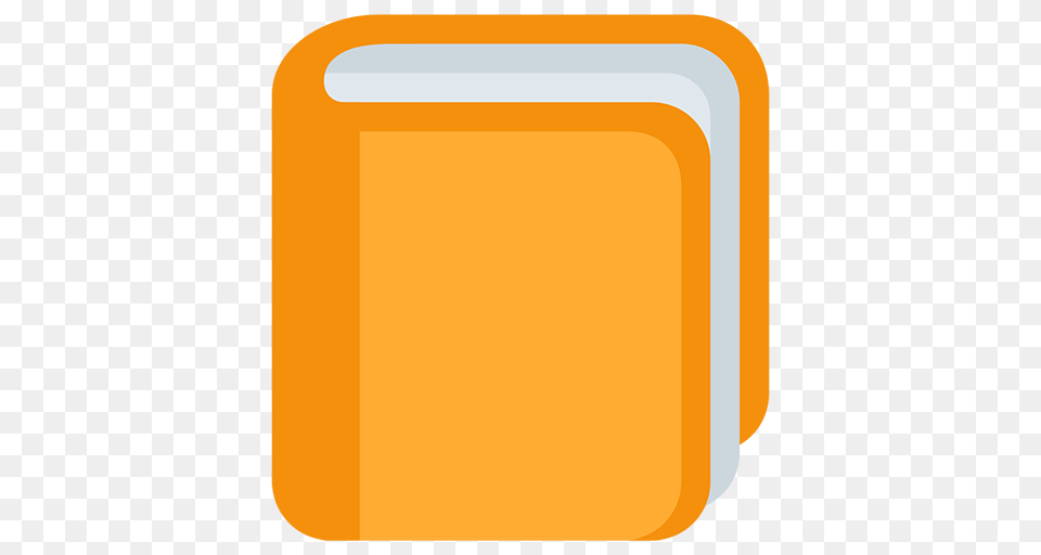 Orange Book Emoji For Facebook Email Sms Id, Food, Meal Png