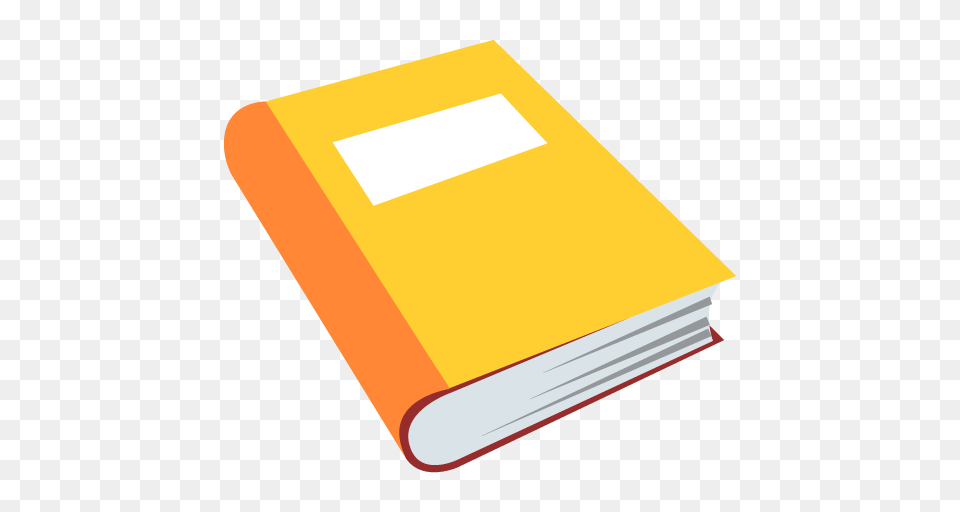 Orange Book Emoji For Facebook Email Sms Id, Publication, First Aid Free Png