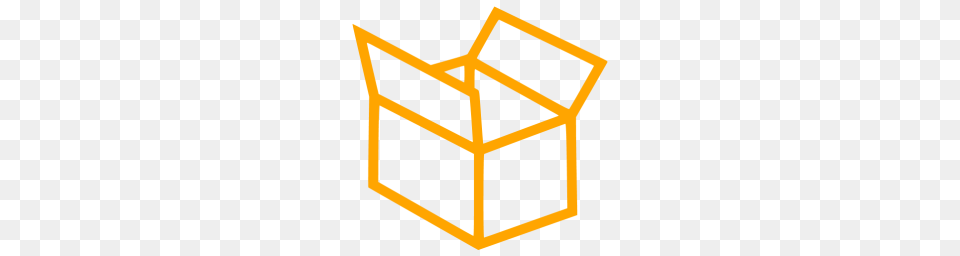 Orange Box Icon, Art Png