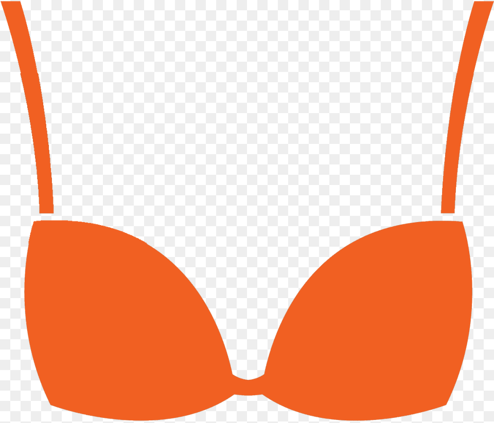 Orange Bra Icon Bra Clipart, Clothing, Lingerie, Underwear Png