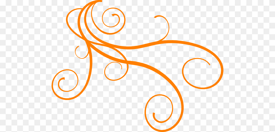 Orange Breeze Clip Art, Floral Design, Graphics, Pattern Free Transparent Png