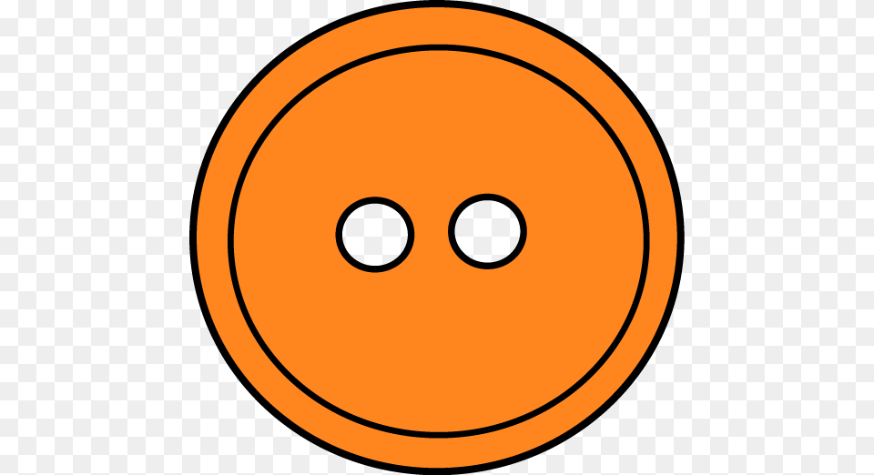 Orange Button, Disk, Bowling, Leisure Activities Png