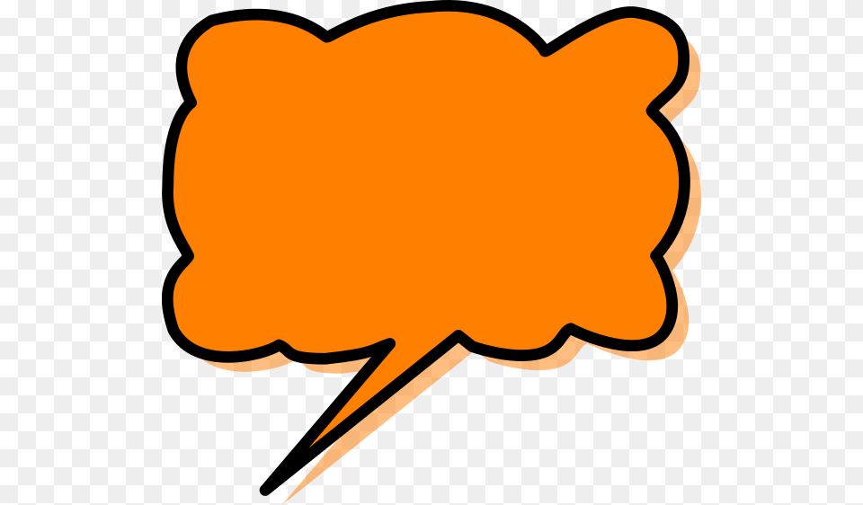 Orange Callout Clip Art, Logo, Animal, Fish, Sea Life Png Image