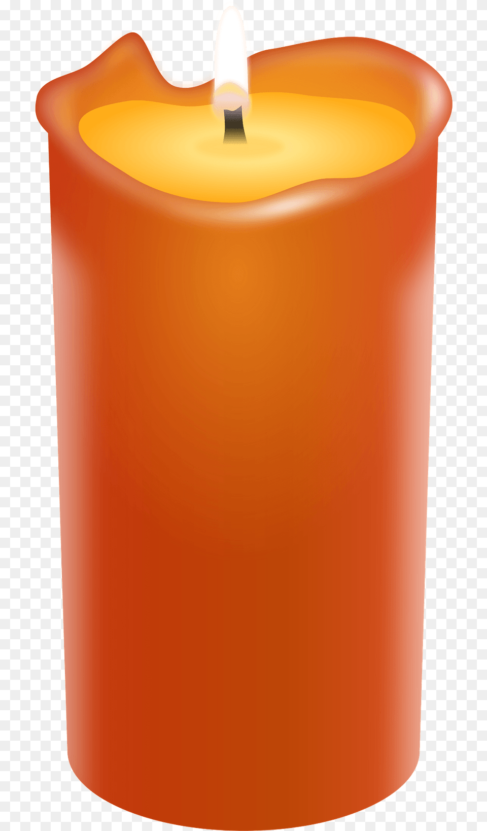 Orange Candle Clipart, Food, Ketchup Png Image