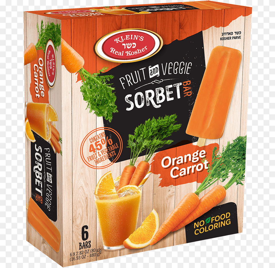 Orange Carrot Bar Carrot, Beverage, Juice, Food, Produce Free Transparent Png