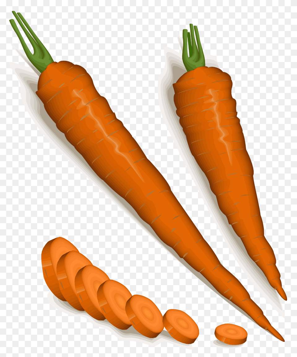 Orange Carrots Vector Clipart, Carrot, Food, Plant, Produce Free Png Download