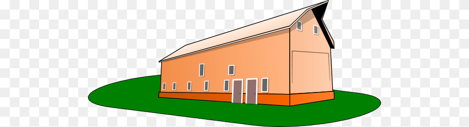 Orange Cartoon Barn Clip Arts Download, Architecture, Building, Countryside, Farm Png