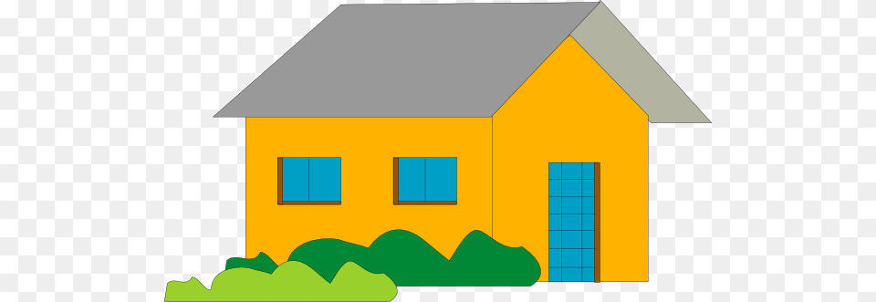 Orange Cartoon Home Clip Art For Web, Architecture, Building, Countryside, Hut Free Png
