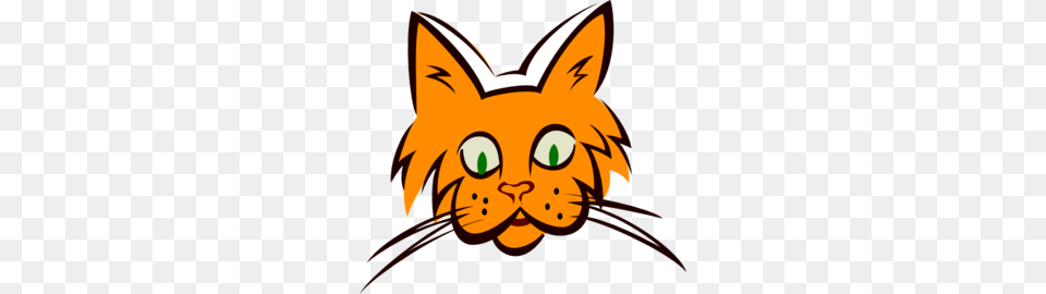 Orange Cat Face Clip Art, Baby, Person, Head, Cartoon Free Transparent Png