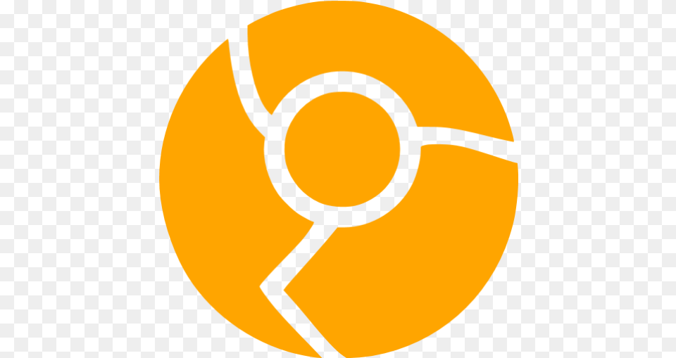 Orange Chrome 3 Icon Orange Browser Icons Orange Chrome Icon, Symbol, Astronomy, Moon, Nature Free Transparent Png