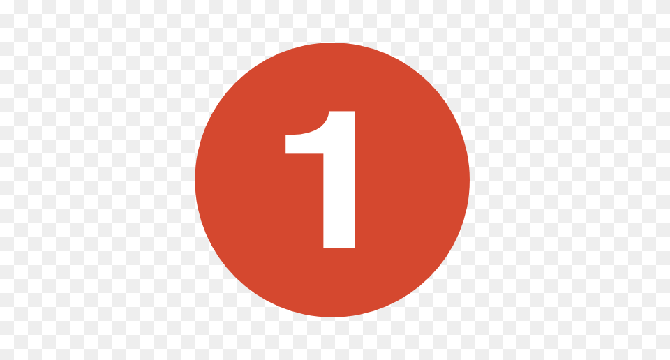 Orange Circle Transparent Number, Symbol, Text, First Aid Free Png Download
