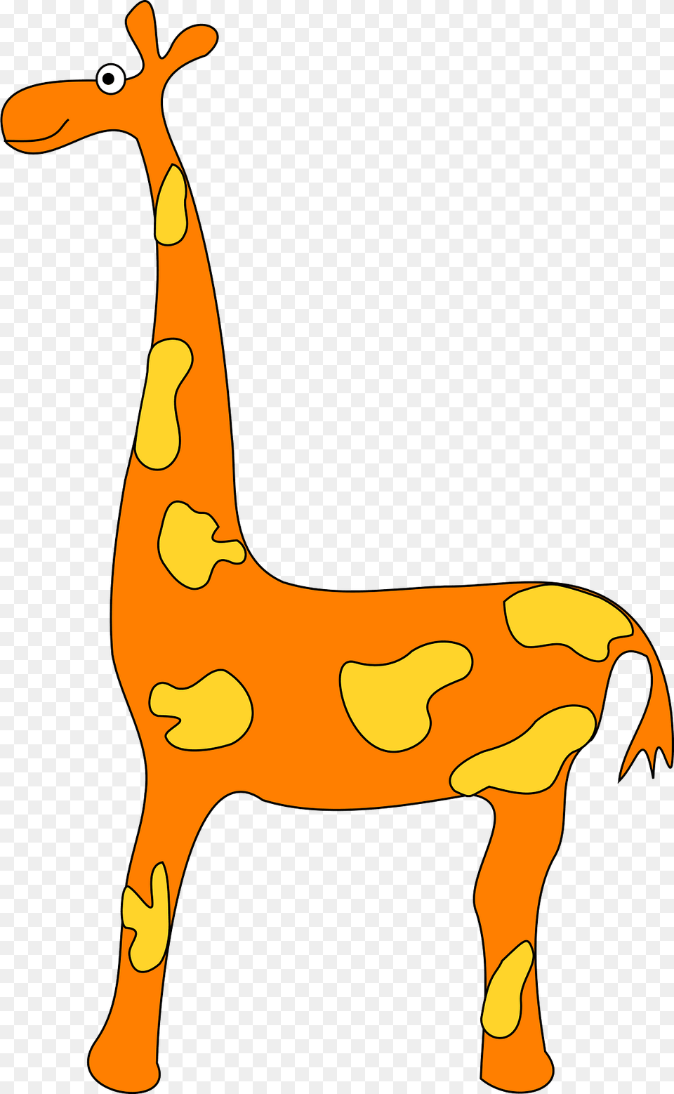 Orange Clipart, Animal, Deer, Mammal, Wildlife Png Image