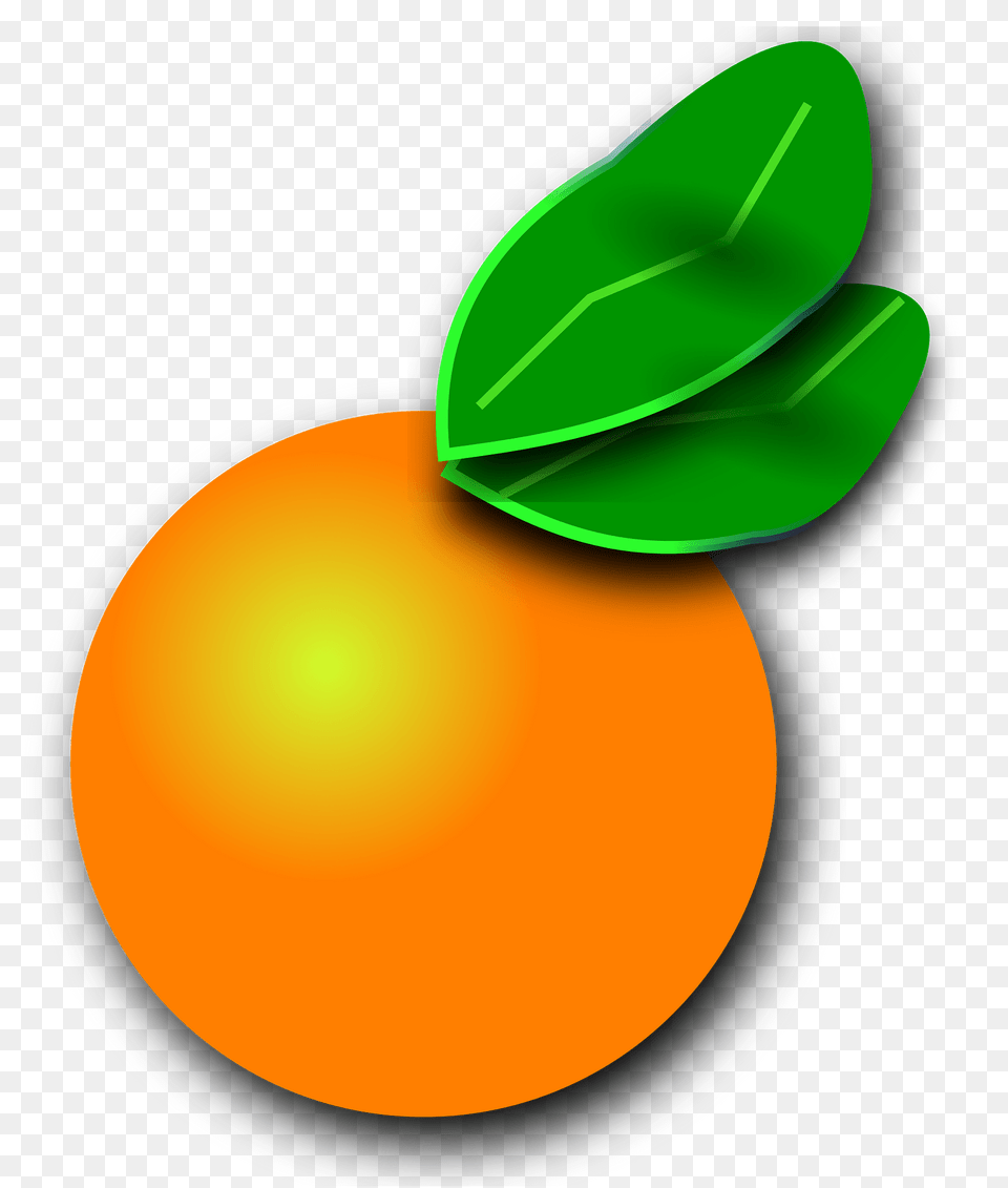 Orange Clipart, Citrus Fruit, Food, Fruit, Plant Png Image