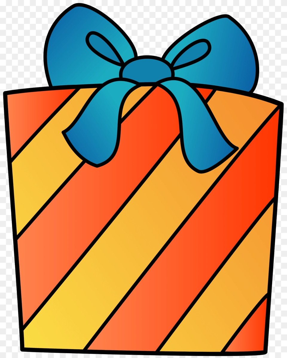 Orange Clipart Birthday, Accessories, Formal Wear, Tie, Gift Free Png Download
