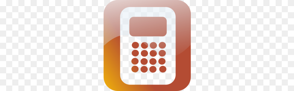 Orange Clipart Calculator, Electronics Free Png Download
