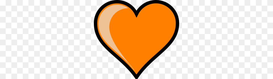 Orange Clipart Heart, Balloon, Astronomy, Moon, Nature Free Transparent Png
