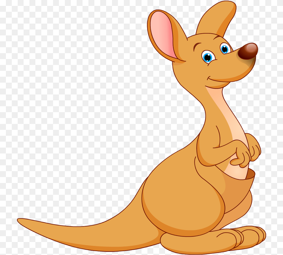 Orange Clipart Kangaroo Cartoon Picture Of A Kangaroo, Animal, Mammal, Cat, Pet Free Transparent Png