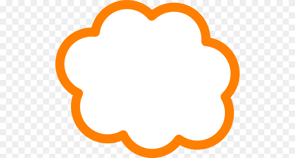 Orange Cloud Clip Art, Food, Ketchup, Sticker Png