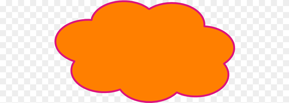 Orange Cloud Clip Art Vector Clip Art Online Colorful Cloud Clipart, Astronomy, Moon, Nature, Night Png