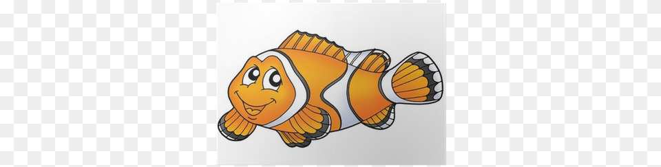 Orange Clownfish, Animal, Fish, Sea Life, Amphiprion Png Image