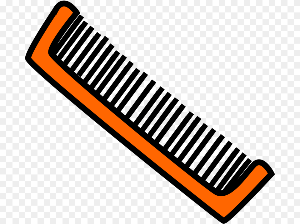 Orange Comb Clip Art At Clker Hair Brush Clipart, Smoke Pipe, Stick Png Image