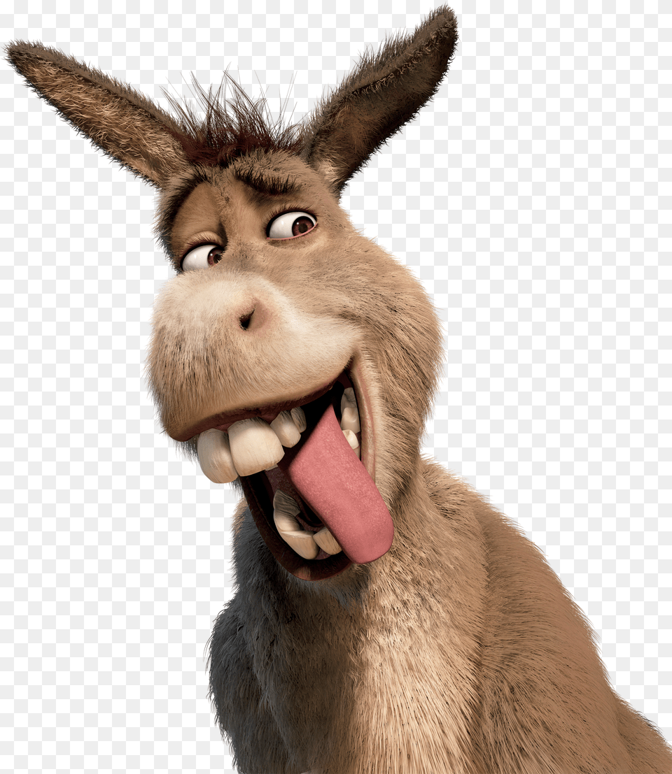 Orange Comic Donkey Clipart Shrek Forever After Poster Png