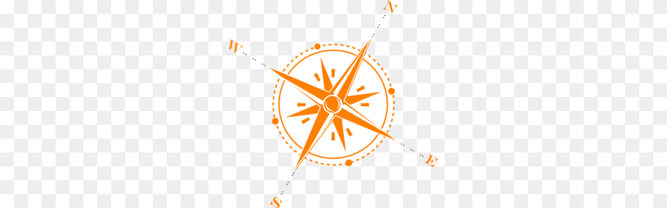 Orange Compass Clip Art Free Transparent Png