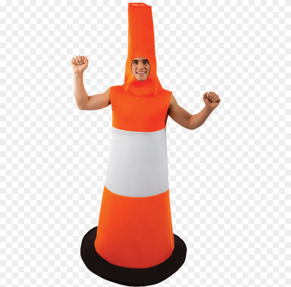 Orange Cone, Boy, Child, Male, Person Png