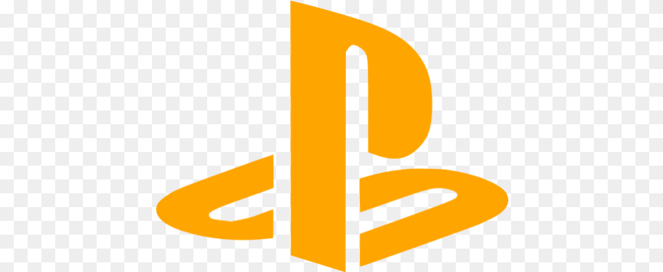 Orange Consoles Ps Icon Orange Play Station Icons Playstation Icon, Symbol, Text, Number, Sign Free Transparent Png