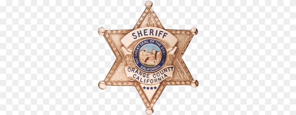 Orange County Sheriff Badge Orange County Sheriff Logo, Symbol, Person Free Png Download