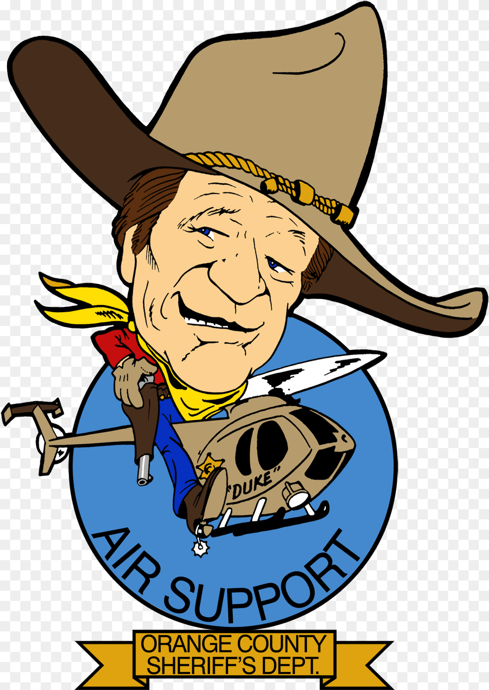 Orange County Sheriff Duke, Clothing, Hat, Advertisement, Person Free Transparent Png