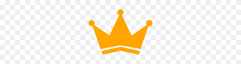 Orange Crown Icon, Art Free Png Download
