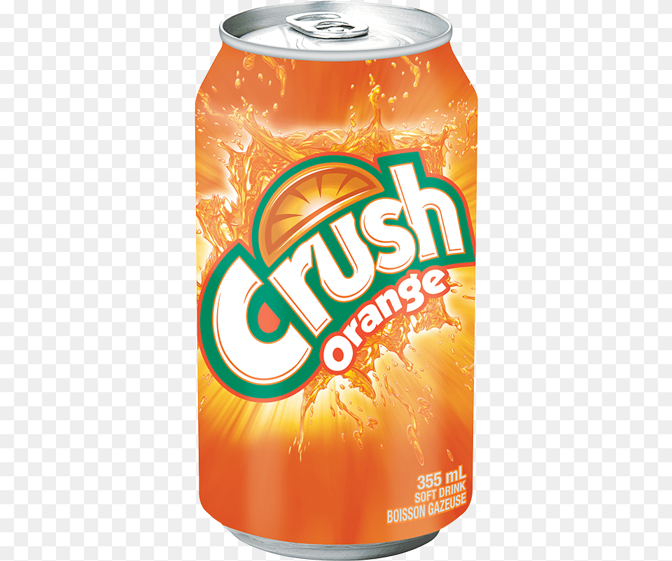 Orange Crush Soda Crush Drink, Tin, Can Free Png Download